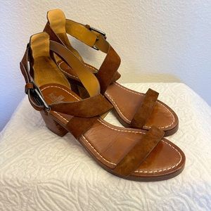Belle by Sigerson Morrison sandals 8.5 brown leather